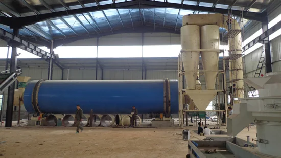 Three Drum Mining Drying Equipment, Rotary Drum Dryer for Silica Sand, Limestone, Coal, Calcium Carbonate, Feed Dregs